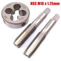 HSS M10 x 1.25mm Taper & Plug Tap & M10 x 1.25mm Die Metric Thread Right Hand