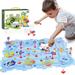 PayUSD 25 PCS Jigsaw Puzzles for Kids 3 6 with a Cute Car Toddler Puzzles Track Play Set Toy Cars Puzzle Mat Running on Track for Boys and Girls Gift Montessori Toys for Kids Space