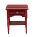 HEMOTON Miniature Wood Bedside Table Mini Night Table Model Doll House Furnishing