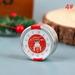 Party Yeah 1Pcs 1:12 Dollhouse Miniature Christmas Cookies Biscuit Candy Gift Box Tin Box Model Home Living Scene Decor Toy