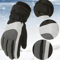 Dorkasm Kids Winter Gloves High Heat Gloves Unisex Ski Football Snow Kids Winter Gloves Bulk 4Y-16Y Child Children Kids Boys Girls Gloves Waterproof Kids Gloves Gray L