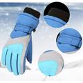 Dorkasm Kids Winter Gloves Outdoor Gloves Unisex Child Children Kids Hand Gloves Winter Gloves for Kids Snow Waterproof Football 4Y-16Y Ski Winter Gloves for Kids Blue M