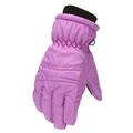 Dorkasm Kids Winter Gloves Fashion Gloves Gloves Child Children Kids Gifts 6Y-16Y Kids Gloves Winter Unisex Ski Bike Waterproof Snow Winter Gloves for Kids Purple M