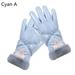 QILIN 1 Pair Women Gloves Thickened Wind Resistant Touch Screen Autumn Winter Full Finger Cycling Gloves for Outdoor