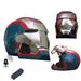 Iron Man War Machine Helmet Patriot Helmet Electronic Helmet Ironman Helmet with Sounds Iron Man Cosplay Wearable Movie Prop Replica