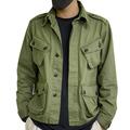 Tooayk Mens Winter Coats Jackets for Men Men Autumn Winter Long Sleeve Multi Pocket Retro Hunting Jacket Casual Jacket Heated Jackets for Men Green M