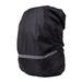 Waterproof Dustproof Backpack Rain Cover Portable Ultralight Outdoor Hiking Climbing Bag Rain Cover Size L (Black)