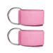HEMOTON 2pcs Ankle Straps Elastic Resistance Band Ankle Calfs Band Fitness Strap for Gym Workouts Machines Leg Exercises (Pink)