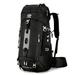 VANAHEIMR Waterproof Backpacking Mountaineering Backpack 60L - Large Capacity Hiking Backpack Black