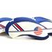 Jahy2Tech 10pcs Neoprene Golf Head Cover Set USA Flag Logo High Quality Material Fits Any Golf Iron Set Protection