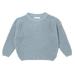 GYRATEDREAM Baby Girl Boy Knit Sweater Pullover Sweatshirt Warm Crewneck Long Sleeve Shirt Tops Knitted Fall Winter Clothes 1-7T