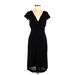 Giambattista Valli Cocktail Dress - Midi: Black Solid Dresses - Women's Size 42