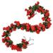 Artificial Rose Fake Flowers Wedding Decoration Bouquet 2.4M Decorative Bouquet 2pcs Costume Gardening Bouquet