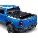 UnderCover Flex Hard Folding Truck Bed Tonneau Cover | FX31012 | Fits 2019 - 2023 Dodge Ram 1500 w/ Multi-Function Tailgate (w/o RamBox) 5 7 Bed (67.4 )