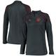 Manchester City Puma Training 1/4 Zip Top - Dark Grey - Womens