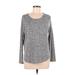 Forever 21 Long Sleeve T-Shirt: Gray Tops - Women's Size Medium