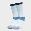 Bridgedale Women's Base Layer Coolmax Liner Boot Socks (2 Pairs), Blue