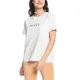 Women's Roxy Womens Noon Ocean Short Sleeve Crew Neck T-Shirt - White - Size: 6