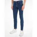 Slim-fit-Jeans CALVIN KLEIN JEANS "SLIM" Gr. 30, Länge 32, blau (denim dark) Herren Jeans Slim Fit