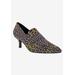 Wide Width Women's Brim Pump by Bellini in Wine Multi Leopard (Size 13 W)