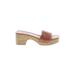 Steve Madden Mule/Clog: Brown Shoes - Women's Size 8