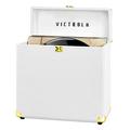 Victrola Vintage Vinyl Record Storage and Carrying Case, Fits All Standard Records - 33 1/3, 45 and 78 RPM, Holds 30 Albums, Perfect for Your Treasured Record Collection, White, 1SFA (VSC-20-WHT)