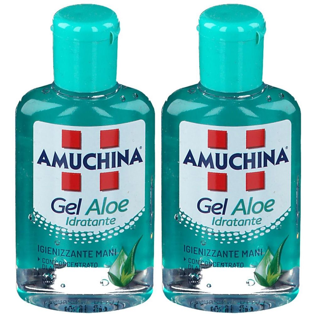 AMUCHINA® Gel Aloe Set da 2 2x80 ml