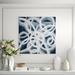 Chelsea Art Studio A Complex Situation by Mari Urasawa - Graphic Art Plastic/Acrylic in Blue/White | 24 H x 24 W x 1.5 D in | Wayfair 52GCMR0106-PX