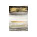 Chelsea Art Studio Gold in the Sand I by Emma McCartney - Painting Canvas/Metal in Gray/White | 40 H x 30 W x 1.5 D in | Wayfair 52GCEM0232-EP