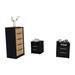 Latitude Run® 3 Piece Dresser Set in Black/Brown | Wayfair 7E2BD4388C294DA8AADDF9B998C88000