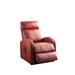 Red Barrel Studio® Uphostered Recliner Reclining Chair for Living Room Office redFaux Leather | 40.32 H x 27.07 W x 36.07 D in | Wayfair