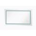 Brayden Studio® Cheyann Rectangle Wall Mirror Metal in White | 40 H x 24 W x 1.2 D in | Wayfair 46CBC263B9264D44A171BF6D09AE2C1E