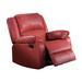 Red Barrel Studio® Uphostered Recliner Reclining Chair for Living Room Office Faux Leather | 40.32 H x 36.07 W x 36.07 D in | Wayfair