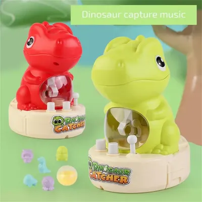 Cattura dinosauro giocattolo gru divertimento Arcade giocattoli bambini gioco interattivo artiglio