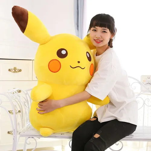 Große Größe 65cm Pokemon Pikachu Plüsch Stofftiere Anime Squirtle Picachu Psyduck Cartoon Kissen