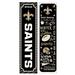 47" Double Sided Seasonal Porch Leaner, New Orleans Saints - 47" x 11.25"