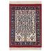 Pasargad Ivory color Hand knotted Persian Shiraz rug - 2'7'' x 3'4''