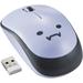 ELECOM 2.4G Portable Mobile Smiley-Face Mouse for Right/Left Handed Use IR 1200 DPI 2.5 Years Long