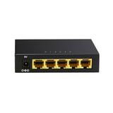 Network Switch /Internet Splitter/5 Ports/ Ethernet Switcher Adapter Game Network Switch for Homes