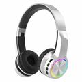 Meitianfacai Hybrid Active Noise Cancelling Headphones Wireless Bluetooth Headphones Over Ear Wireless Headphones with Deep Bass Clear Calls Comfortable Fit Headset - White