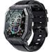 for Samsung Galaxy Note20 Ultra Military Smart Watch for Men (Answer/Make Call) 1.85in HD Outdoor Tactical Sports Rugged Smartwatch Fitness Tracker Watch with Heart Rate Blood Pressure Sleep Monitor