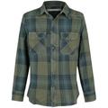 Brandit Flanel Shirt - Checkshirt - 3XL to 7XL - for Men - green-blue