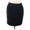 Lane Bryant Casual Skirt: Black Solid Bottoms - Women's Size 20 Plus