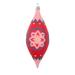Vickerman 731642 - 7" Red Hand-Painted Shuttle Christmas Tree Ornament (3 Pack) (MT232023)