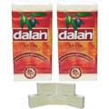 60 x Bars Natural 100% Pure Olive Oil Soap Dalan Turkish Bath Turkey (White)