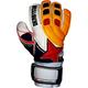 Derbystar Unisex Adult Vulcano Goalkeeper Gloves - white/blue/orange/red, 11
