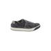 Johnston & Murphy Sneakers: Slip-on Platform Casual Gray Print Shoes - Women's Size 7 - Almond Toe