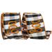 The Holiday Aisle® 2-1/2"x10yd Orange/Black Boo Embroidery Dupioni Buffalo Check Wired Edge Ribbon, in Black/Orange | 2.5 H x 6 W x 6 D in | Wayfair