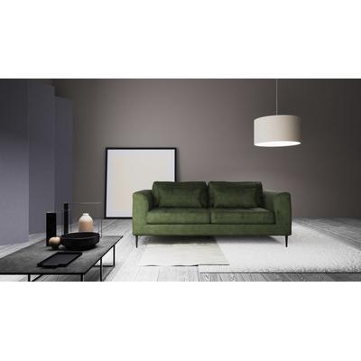 2-Sitzer TRENDMANUFAKTUR "Luzi, gemütlich und bequem, tolle Detailverabeitung", grün (rain forest), B:189cm H:80cm T:99cm, 100% Polyester, Sofas, wahlweise mit Schlaffunktion und Bettkasten, inklusive Nierenkissen Image