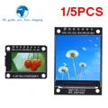 TZT 1/5PCS Display TFT 0.96/1.3 pollici IPS 8P/7P SPI HD 65K Modulo LCD a colori ST7735 Drive IC